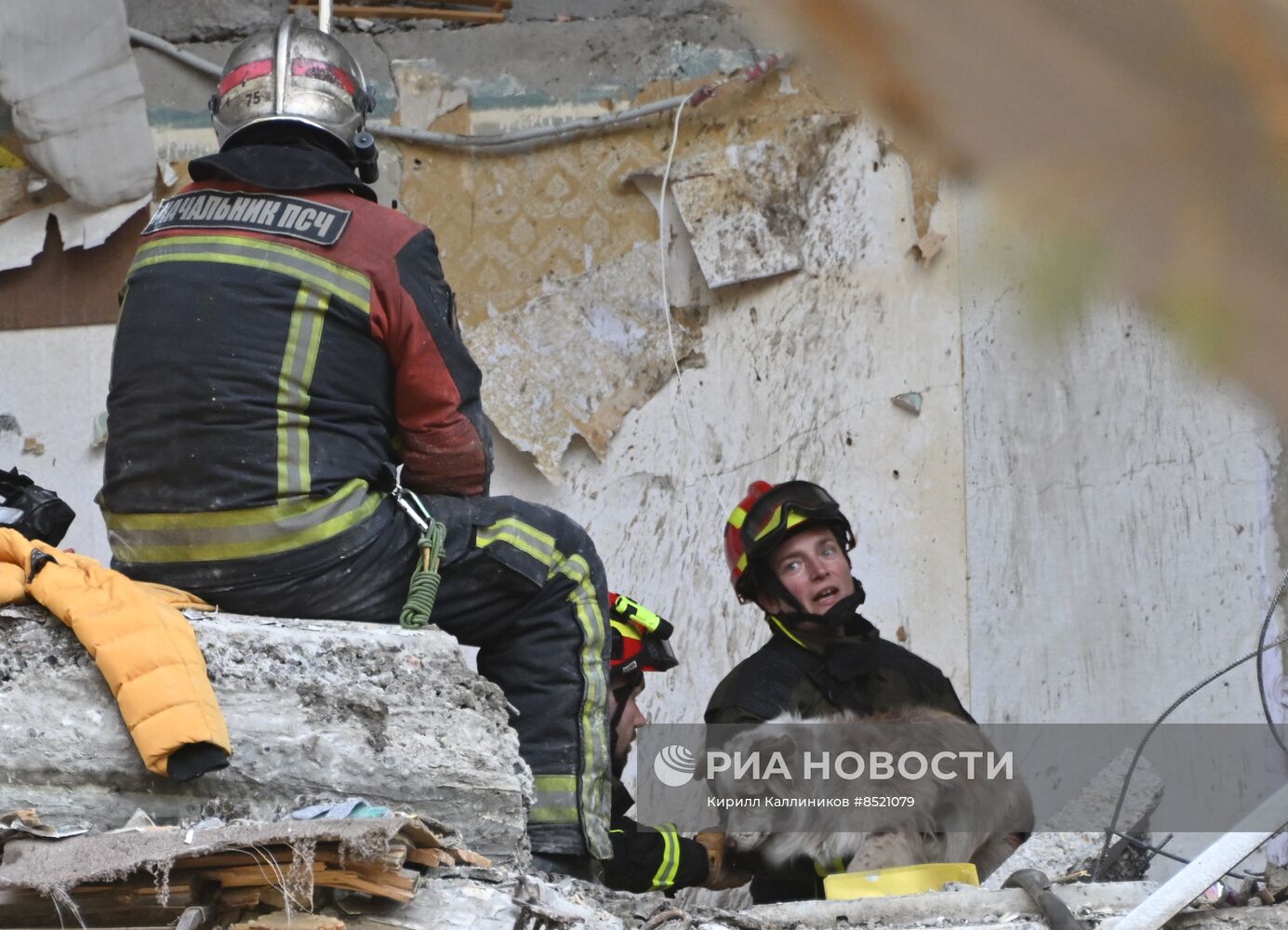 Взрыв газа в жилом доме в подмосковной Балашихе