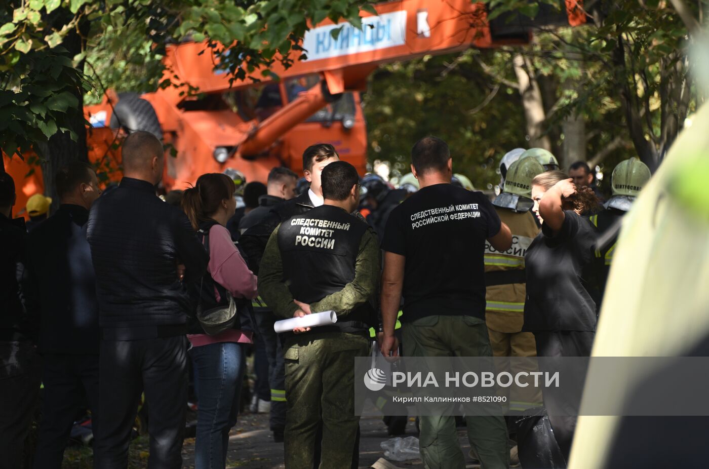 Взрыв газа в жилом доме в подмосковной Балашихе