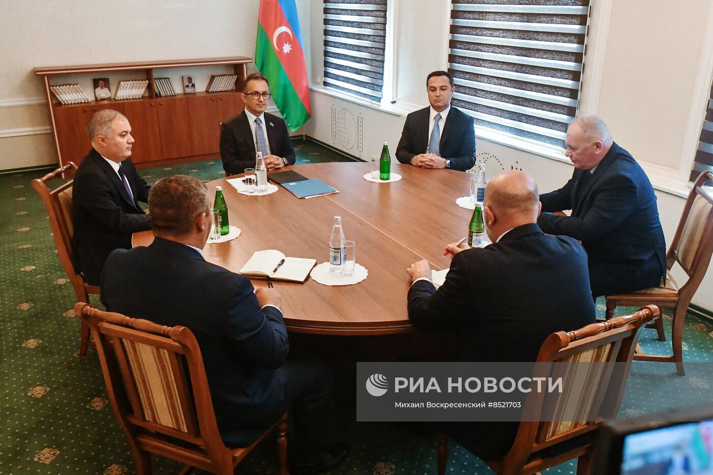 Встреча представителей Азербайджана с делегацией армян Карабаха в г. Евлах