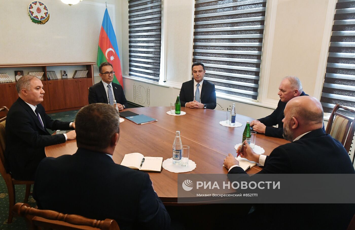 Встреча представителей Азербайджана с делегацией армян Карабаха в г. Евлах