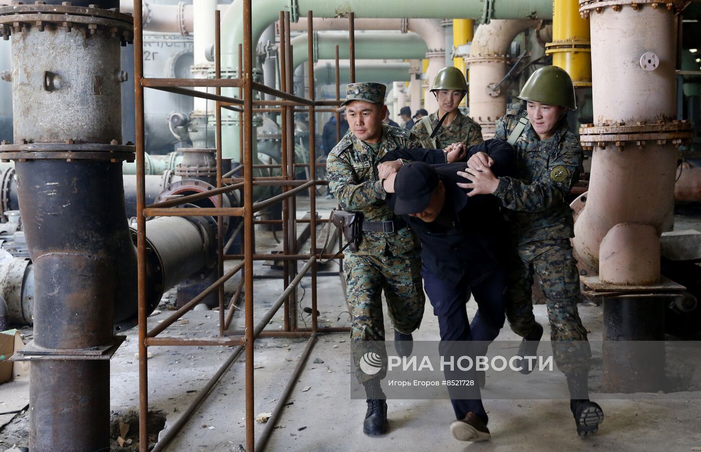 Антитеррористические учения СНГ и ШОС в Киргизии