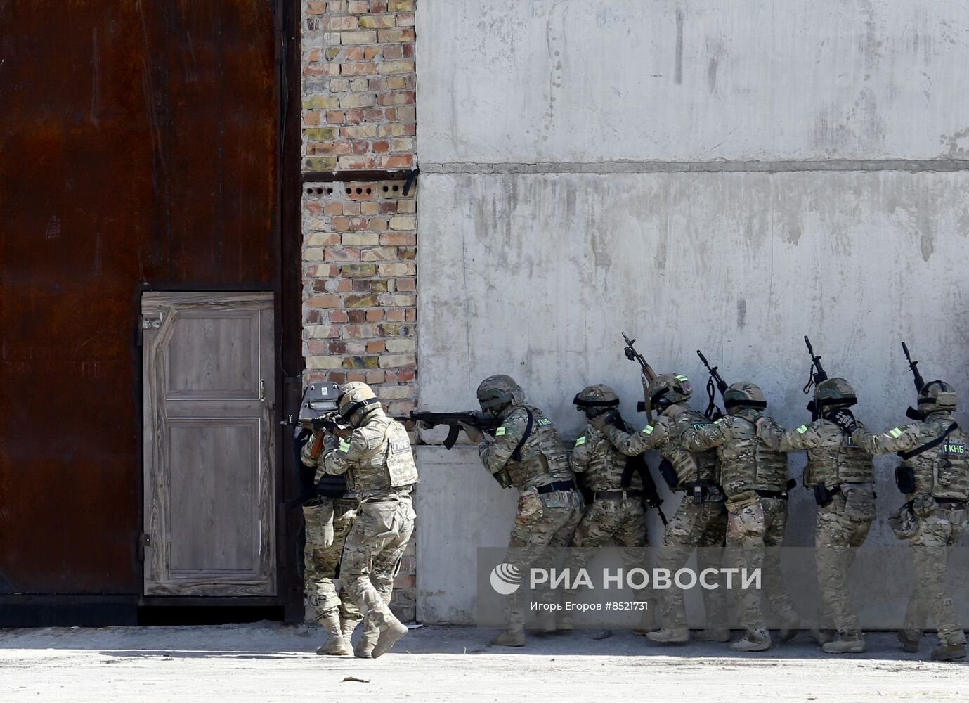 Антитеррористические учения СНГ и ШОС в Киргизии