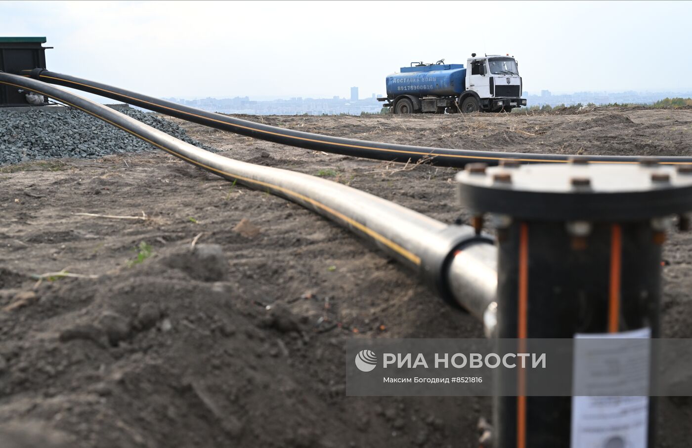 Работы по рекультивации Самосыровского полигона в Казани