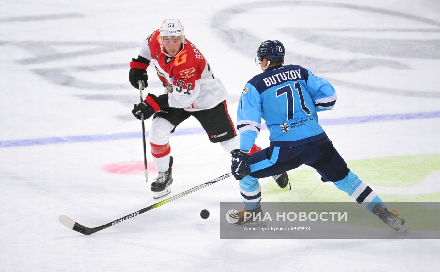 Хоккей. КХЛ. Матч "Сибирь" - "Авангард"