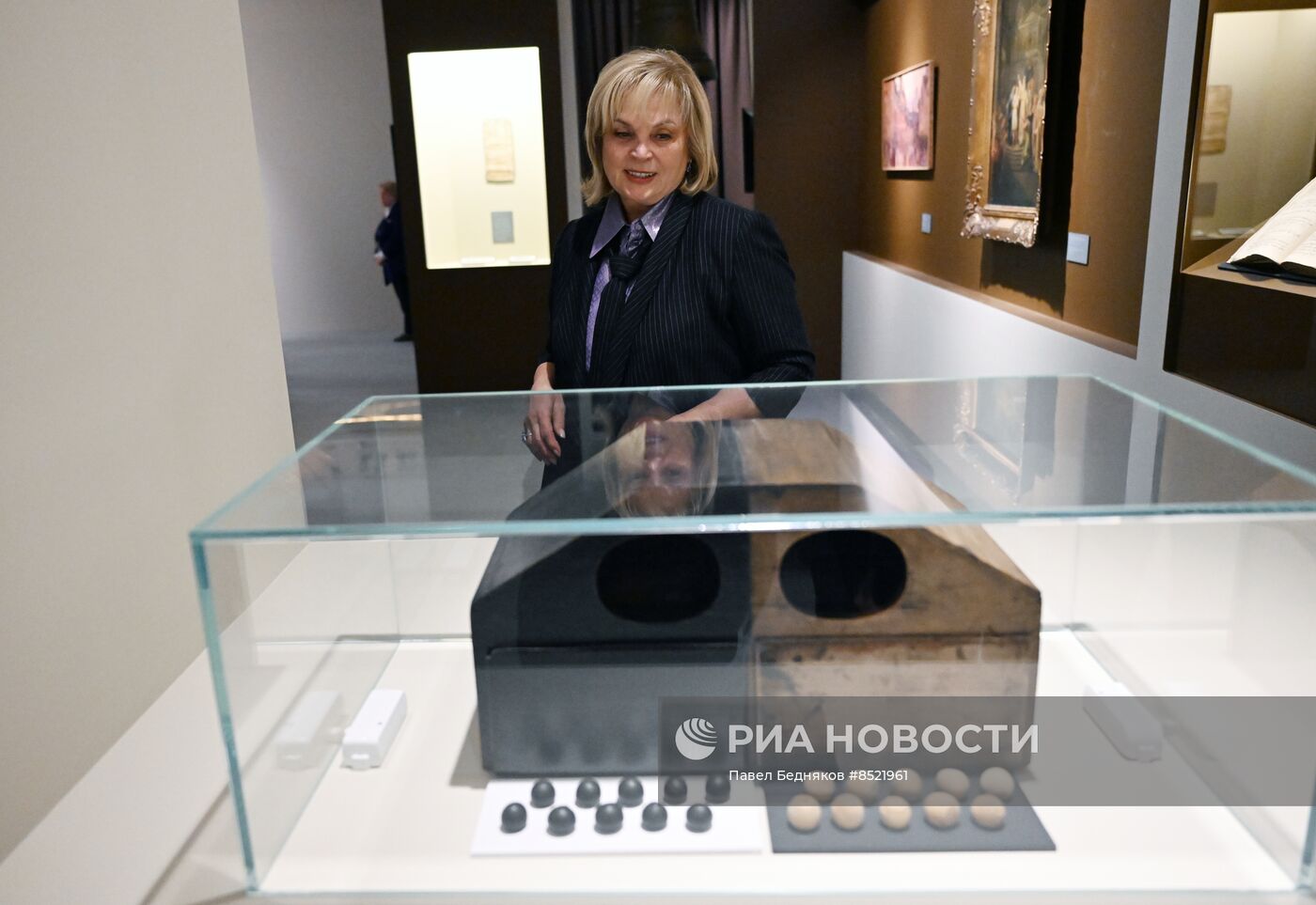 Открытие выставки "Право выбора. Краткая история российского народовластия"