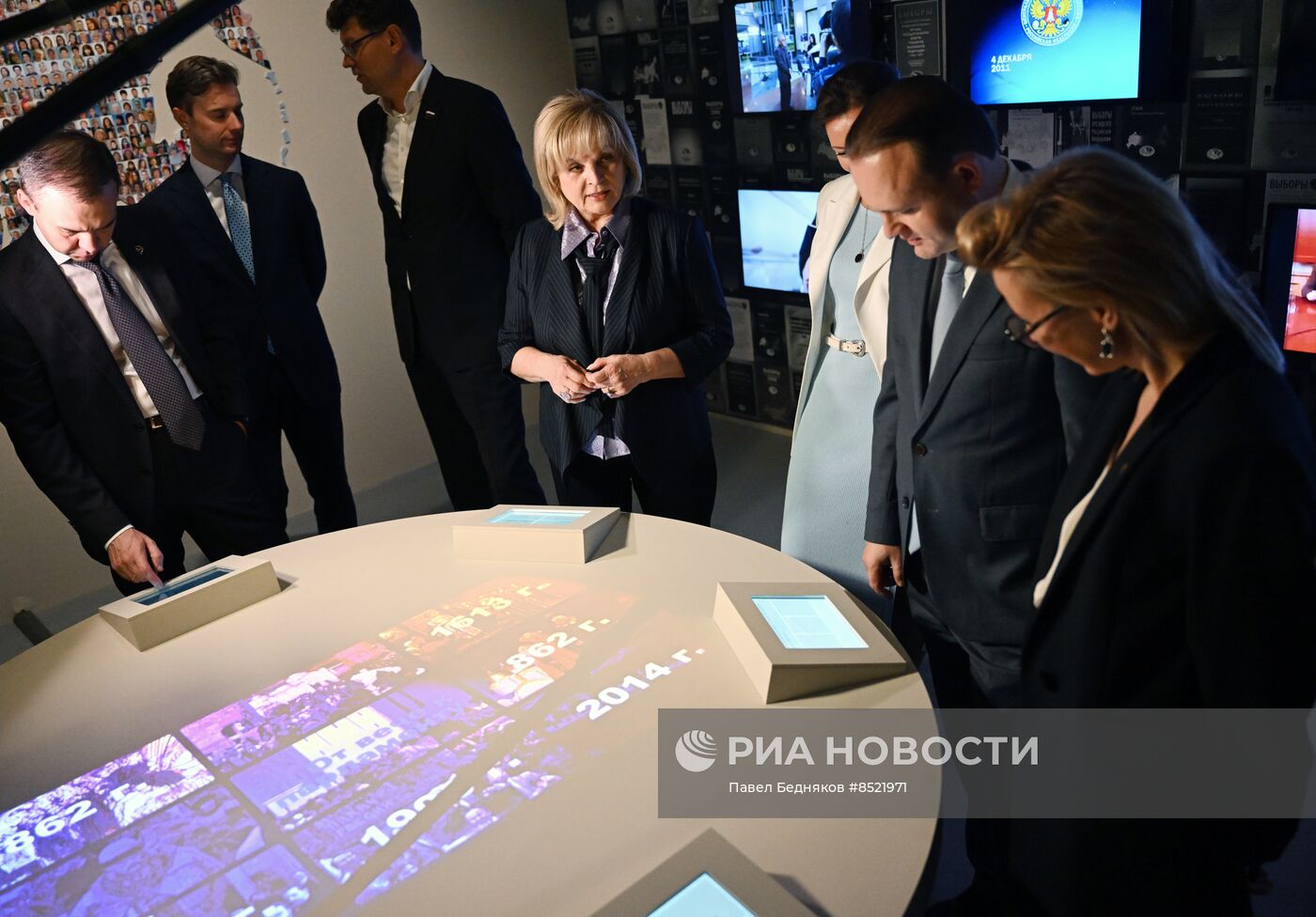 Открытие выставки "Право выбора. Краткая история российского народовластия"