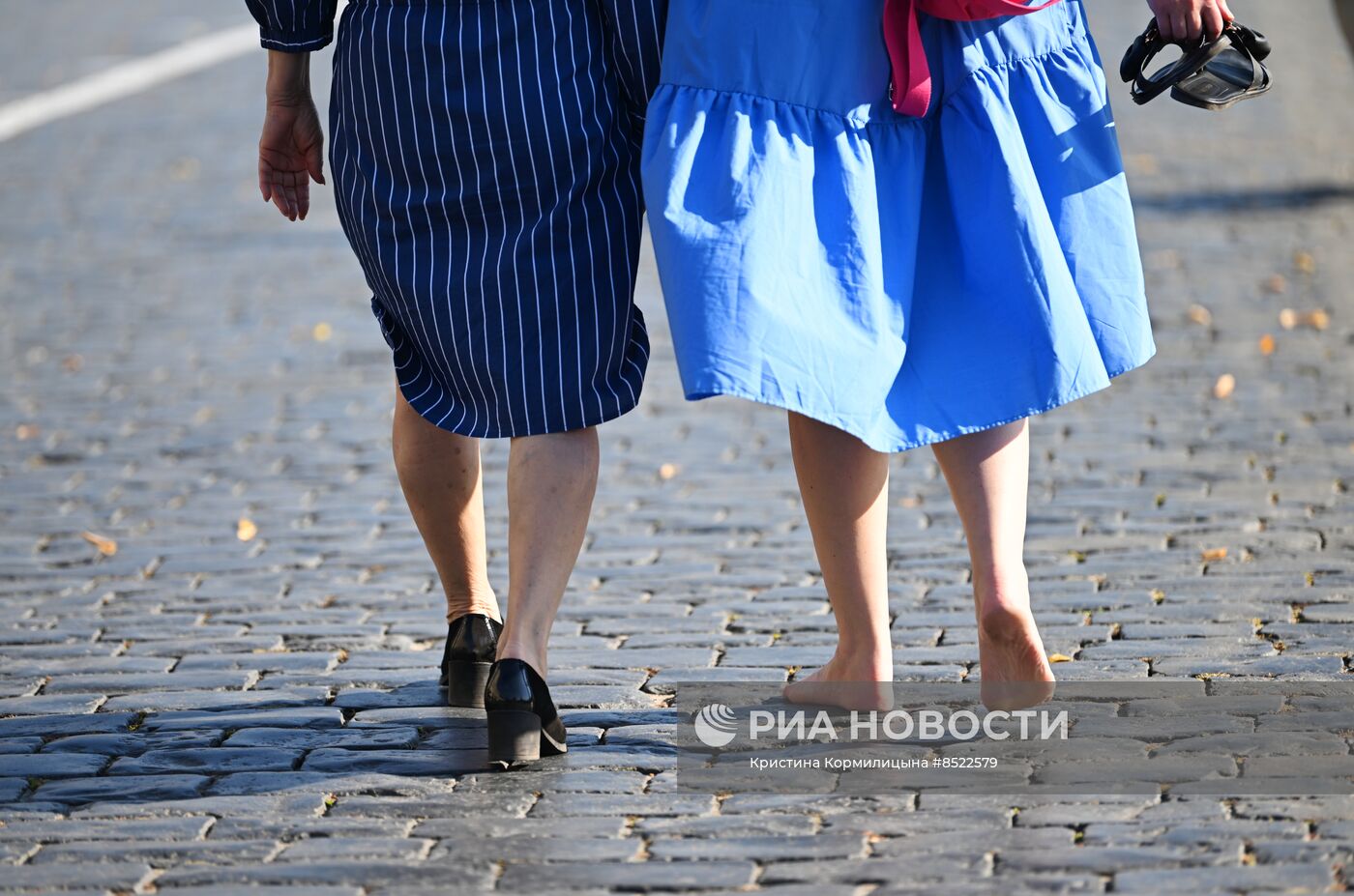 Аномально теплая погода в Москве