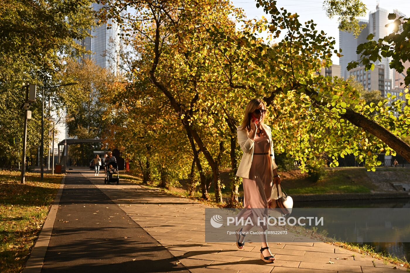 Красногвардейские пруды в Москве