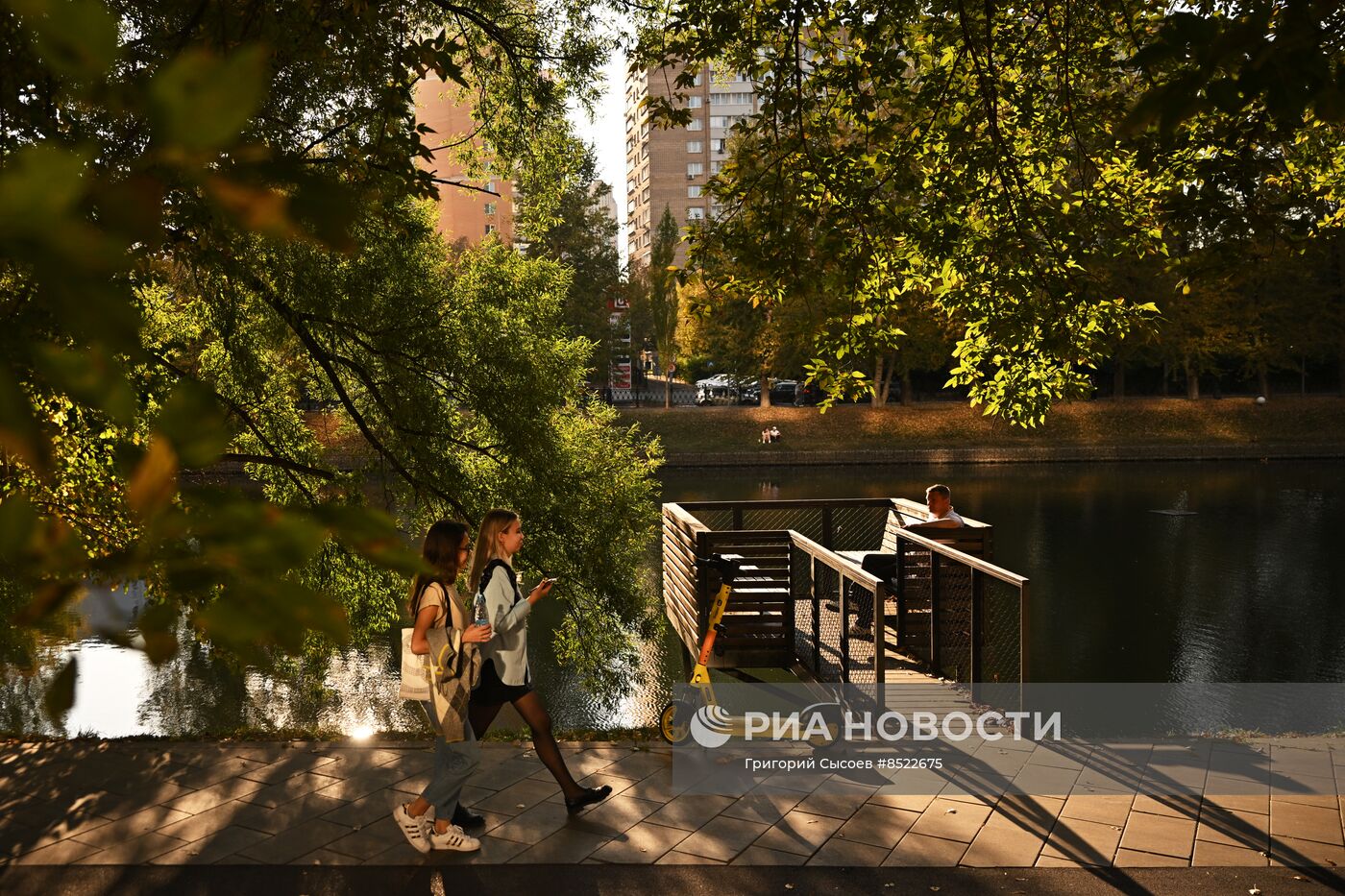 Красногвардейские пруды в Москве