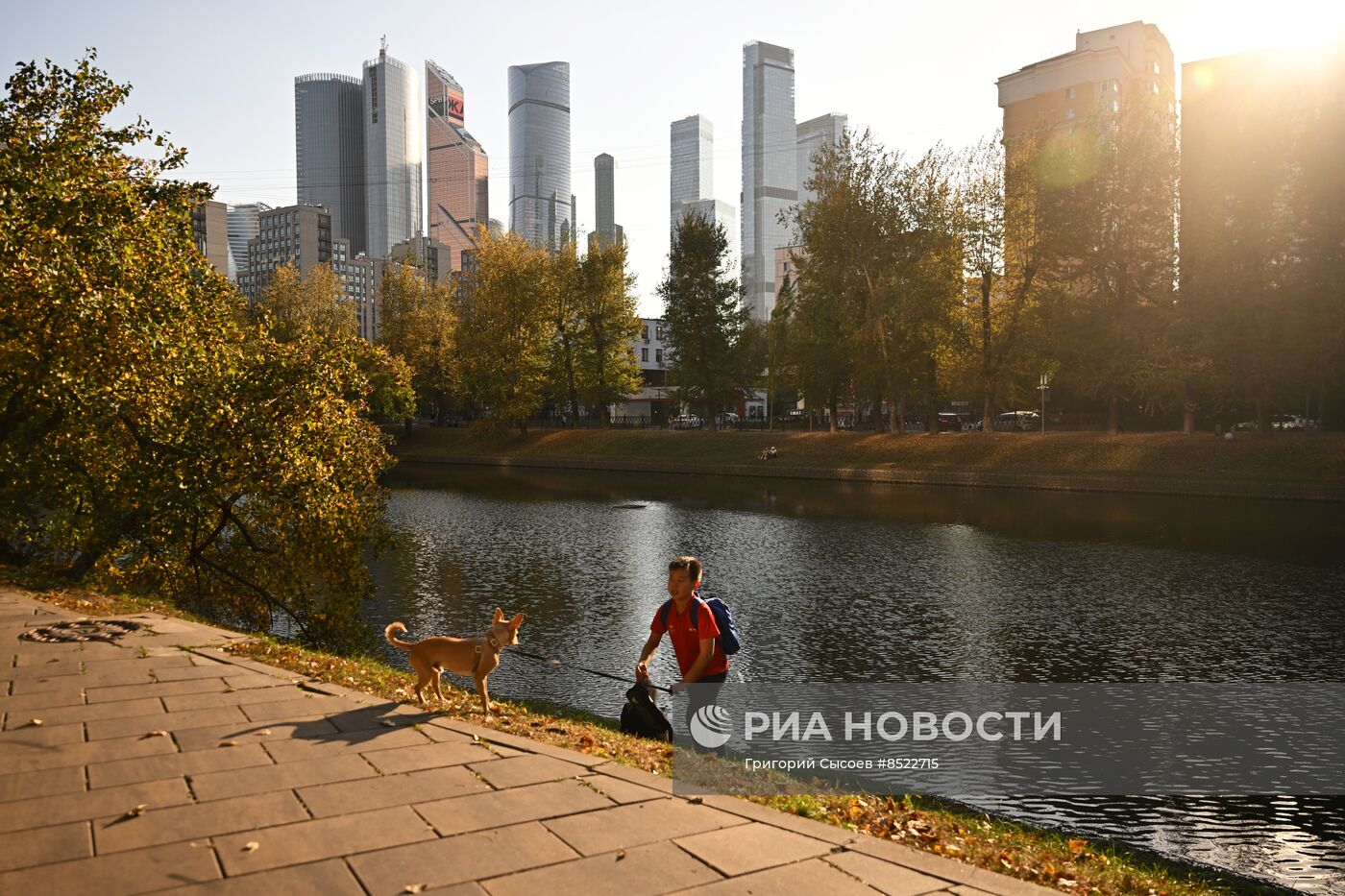 Красногвардейские пруды в Москве