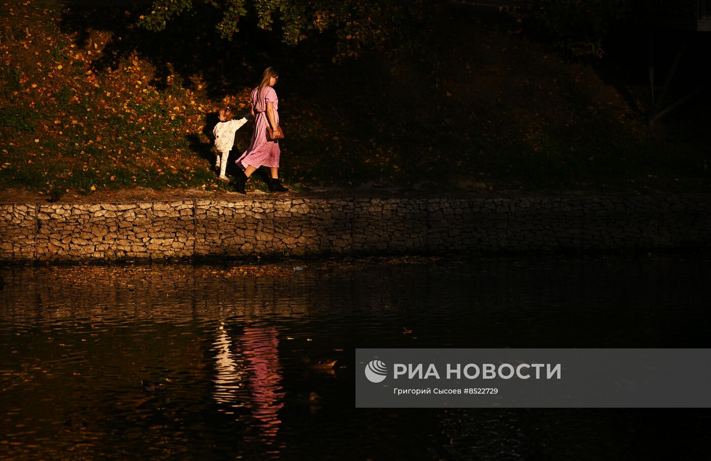 Красногвардейские пруды в Москве