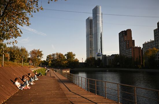 Красногвардейские пруды в Москве