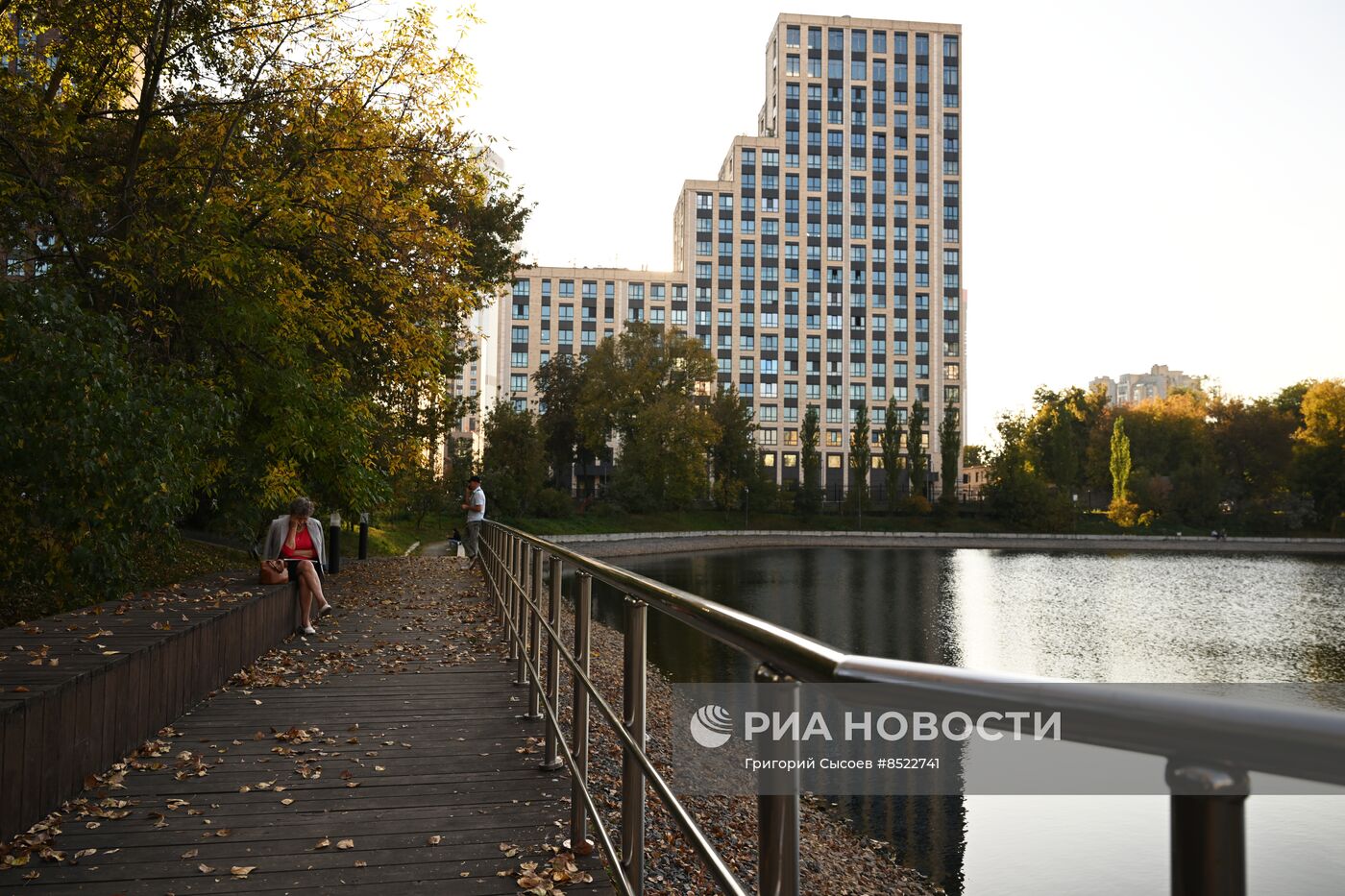 Красногвардейские пруды в Москве