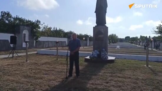 В Дубоссарах, которые называют молдавским Бабьим Яром, вспоминают жертв массового уничтожения гетто нацистскими карателями