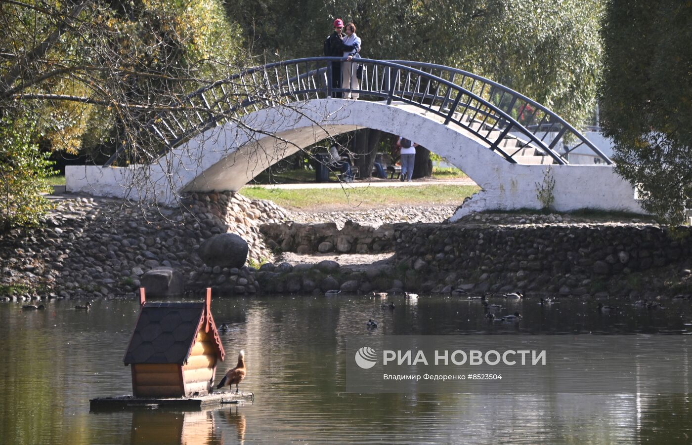 Отдых горожан в Москве