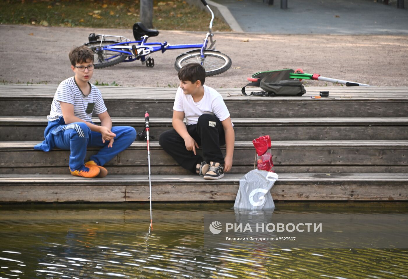 Отдых горожан в Москве