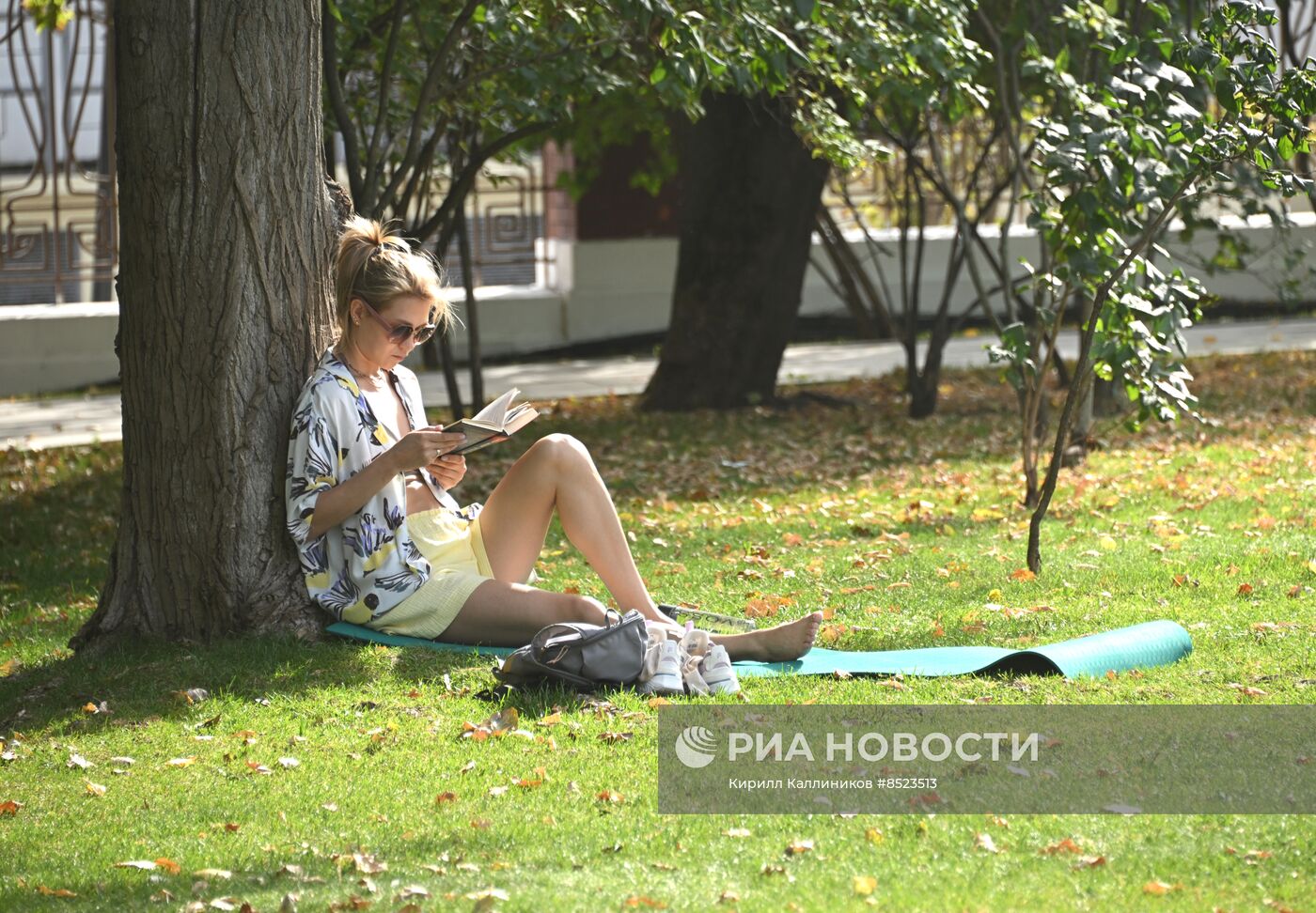 Отдых горожан в Москве