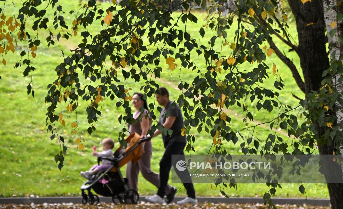 Отдых горожан в Москве