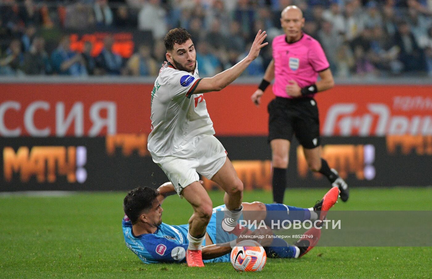 Футбол. РПЛ. Матч "Зенит" - "Локомотив"