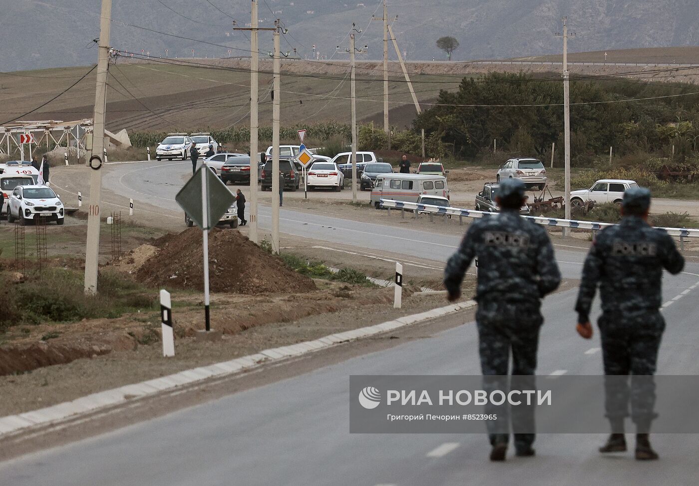 Беженцы из Нагорного Карабаха в Горисе