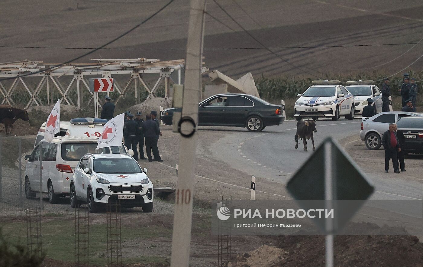 Беженцы из Нагорного Карабаха в Горисе