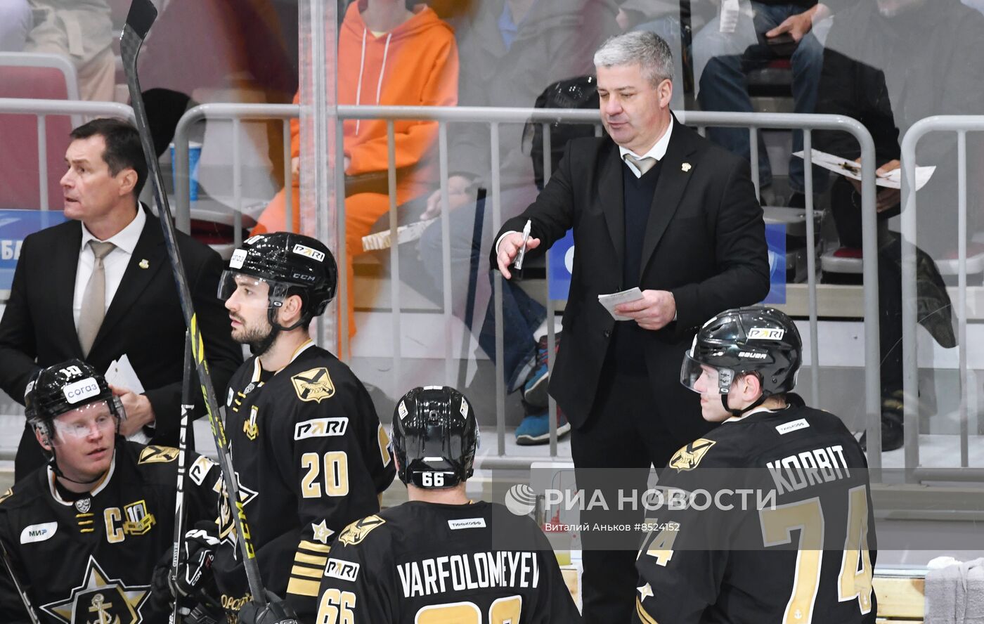 Хоккей. КХЛ. Матч "Адмирал" - СКА