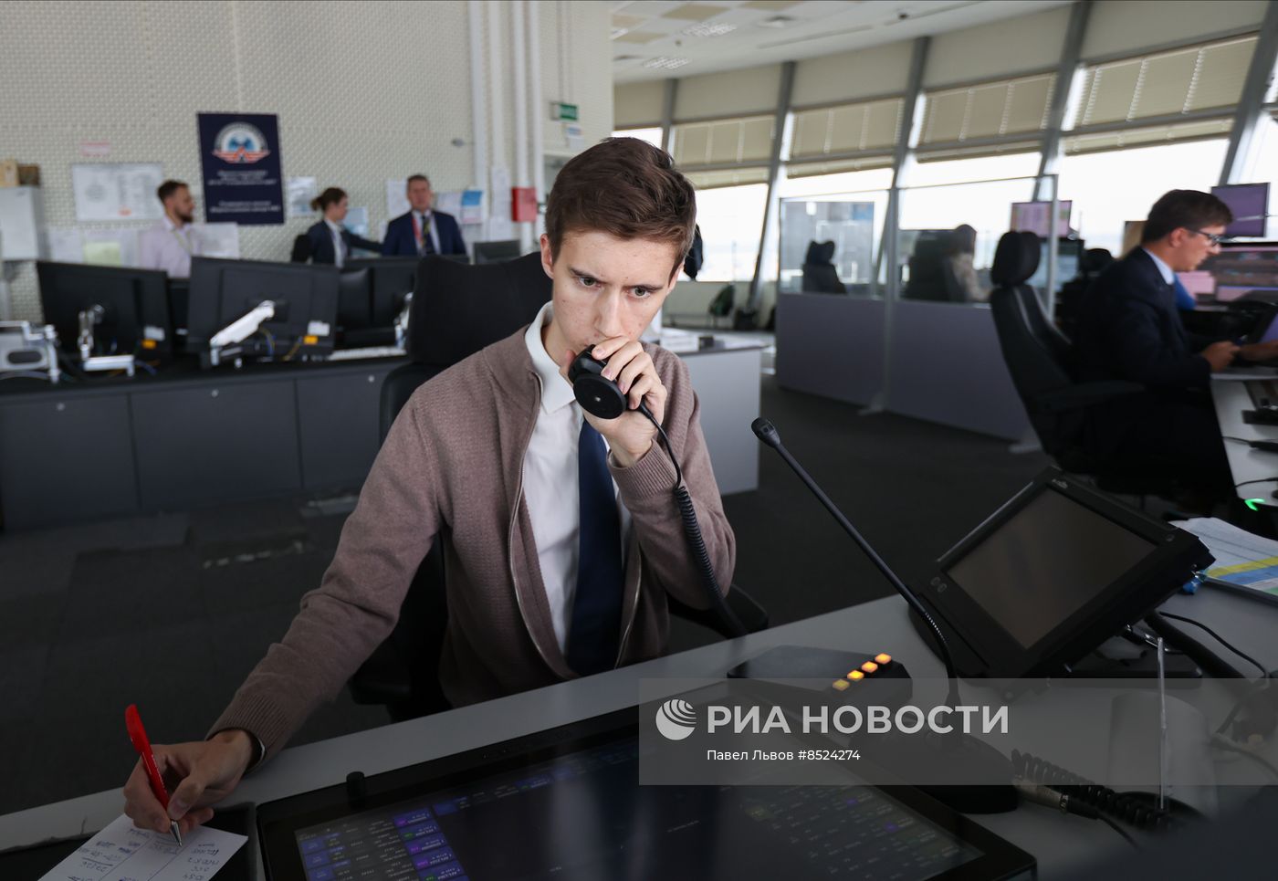 Командно-диспетчерский пункт аэропорта Шереметьево