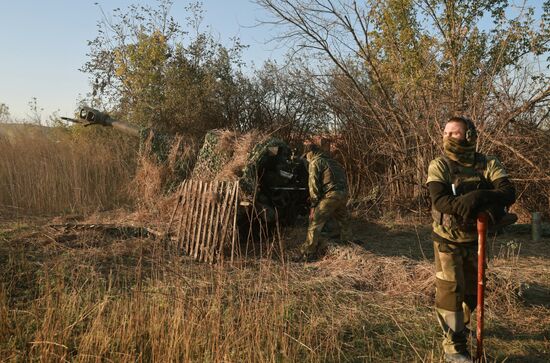 Бойцы отряда спецназначения "Эспаньола" ВС РФ выполняют задачи на Артемовском направлении