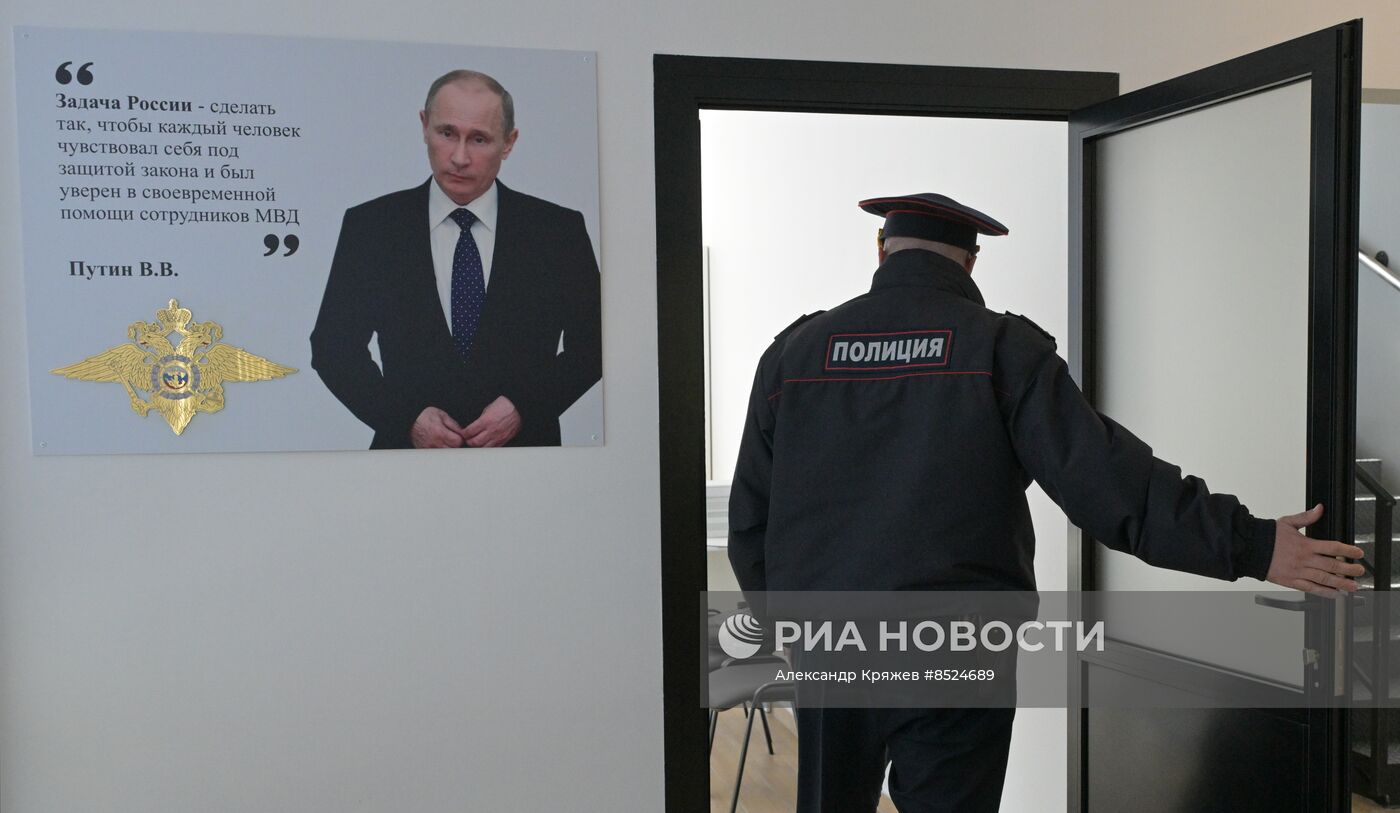 Новый участковый пункт полиции в Новосибирской области