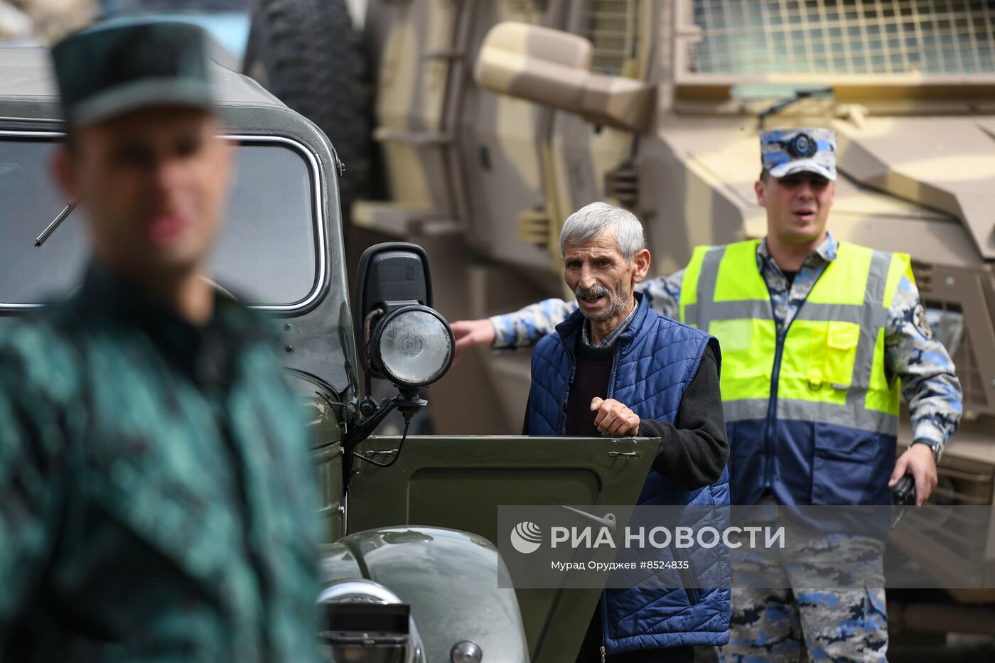 КПП "Лачин" на въезде в Лачинский коридор