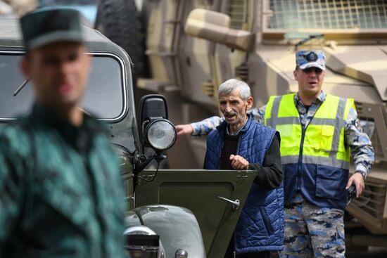 КПП "Лачин" на въезде в Лачинский коридор