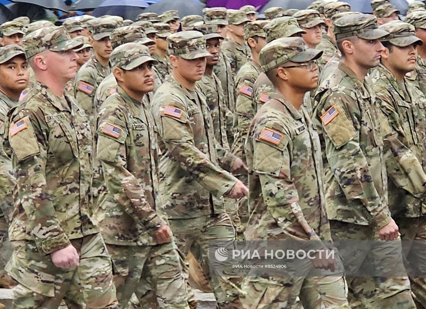 В Южной Корее прошел первый за десять лет военный парад