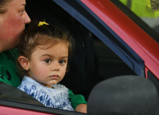 Эвакуация беженцев из Нагорного Карабаха