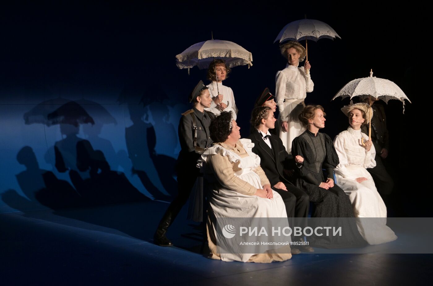 Спектакль "Занавес" на сцене МХТ имени А.П. Чехова