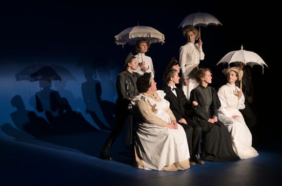 Спектакль "Занавес" на сцене МХТ имени А.П. Чехова