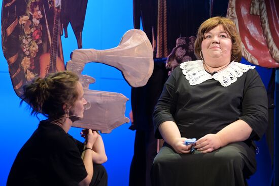 Спектакль "Занавес" на сцене МХТ имени А.П. Чехова