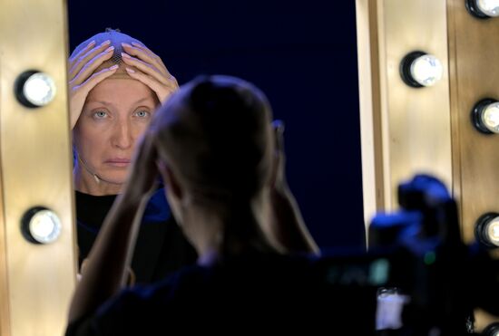 Спектакль "Занавес" на сцене МХТ имени А.П. Чехова