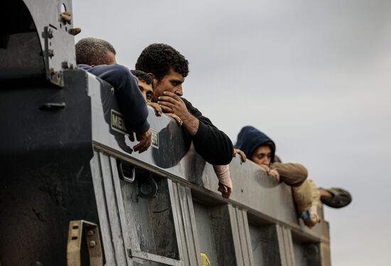 Беженцы из Нагорного Карабаха в Горисе