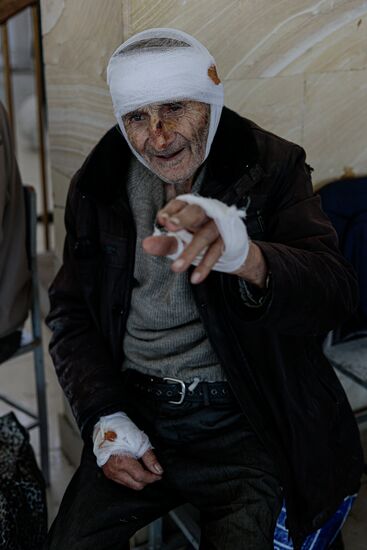 Беженцы из Нагорного Карабаха в Горисе