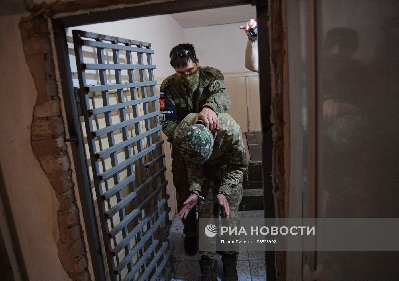 Украинские военнопленные в Запорожской области