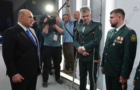 Премьер-министр РФ М. Мишустин принял участие в работе Московского финансового форума