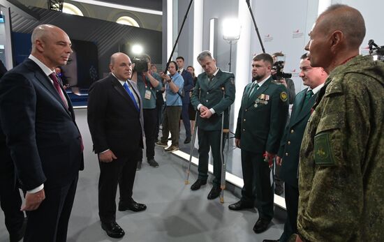 Премьер-министр РФ М. Мишустин принял участие в работе Московского финансового форума