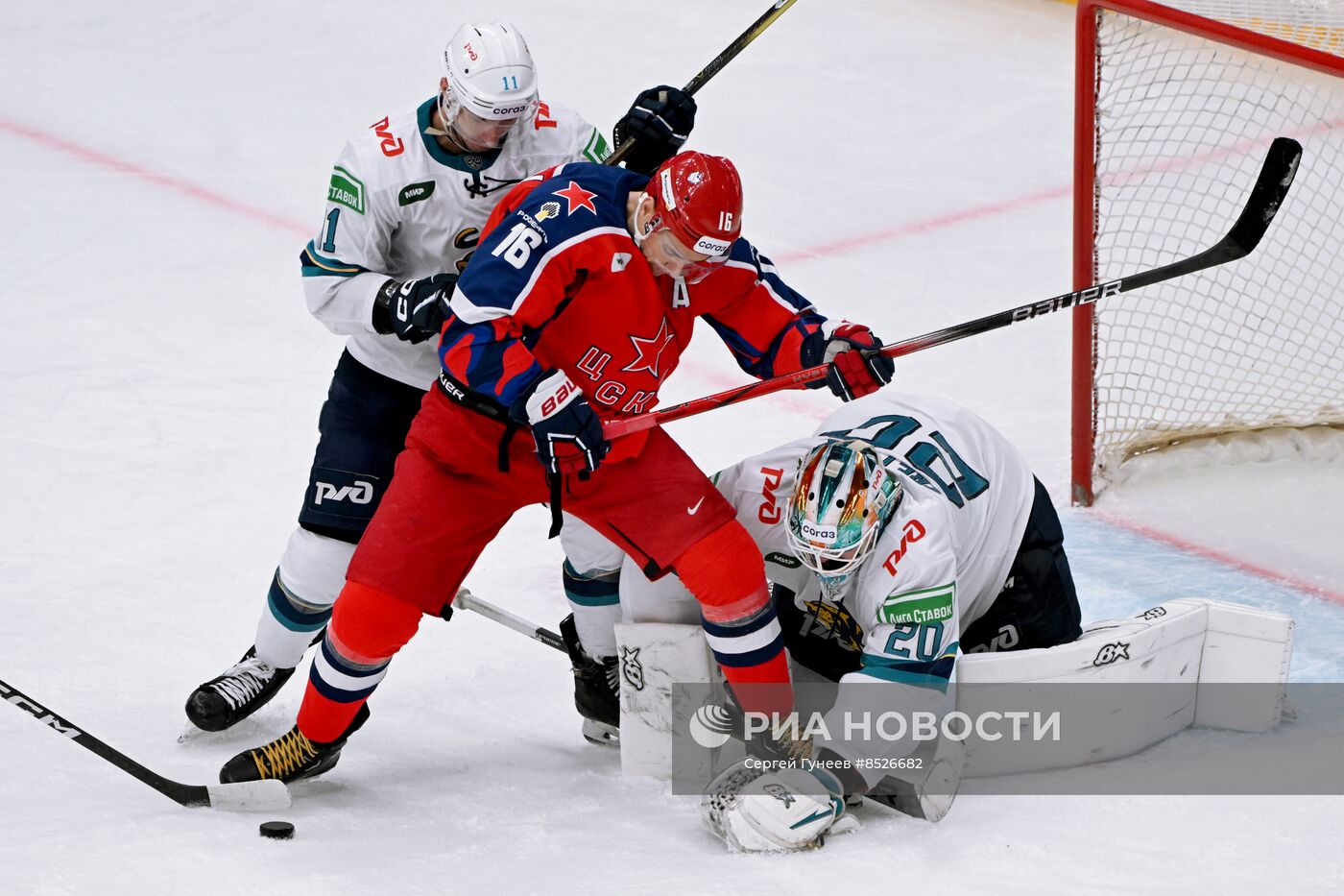 Хоккей. КХЛ. Матч ЦСКА - "Сочи"