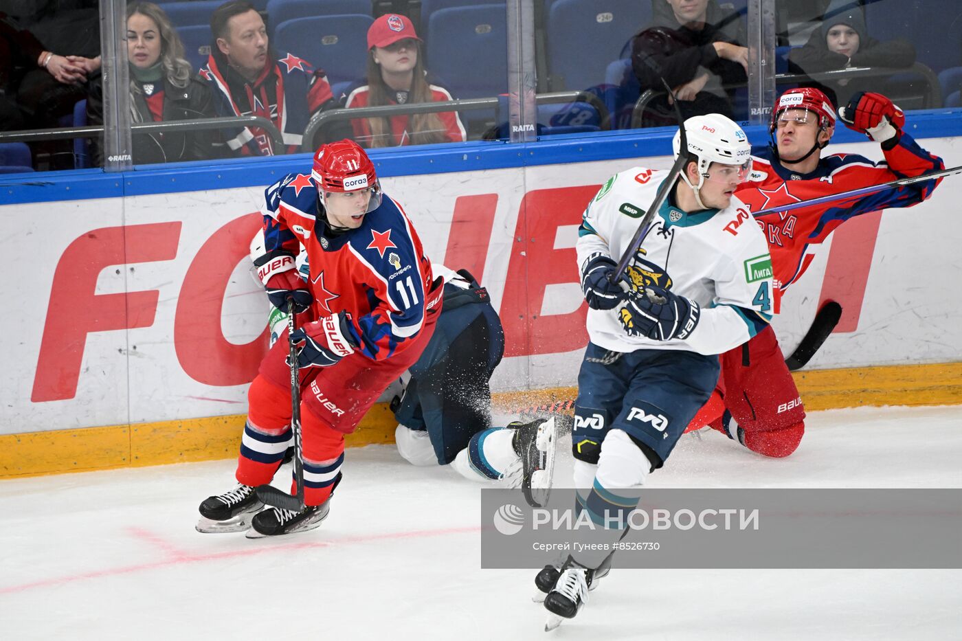 Хоккей. КХЛ. Матч ЦСКА - "Сочи"