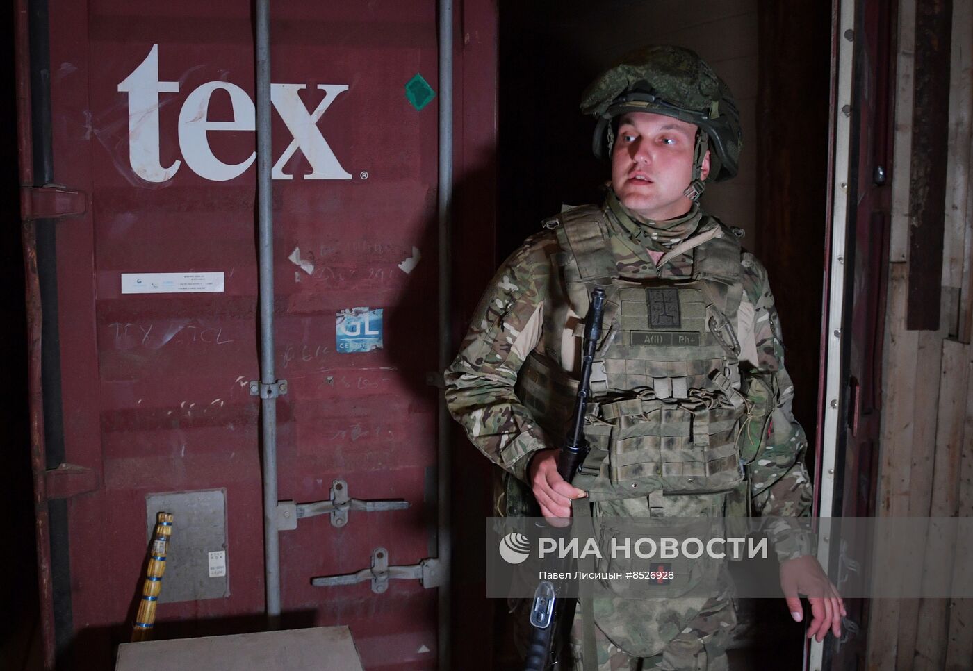 Позиции военнослужащих мотострелкового полка в Запорожской области