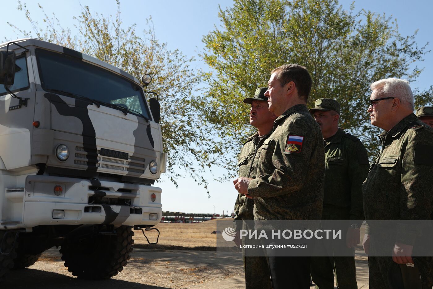 Рабочая поездка зампреда Совбеза РФ Д. Медведева в Астраханскую область