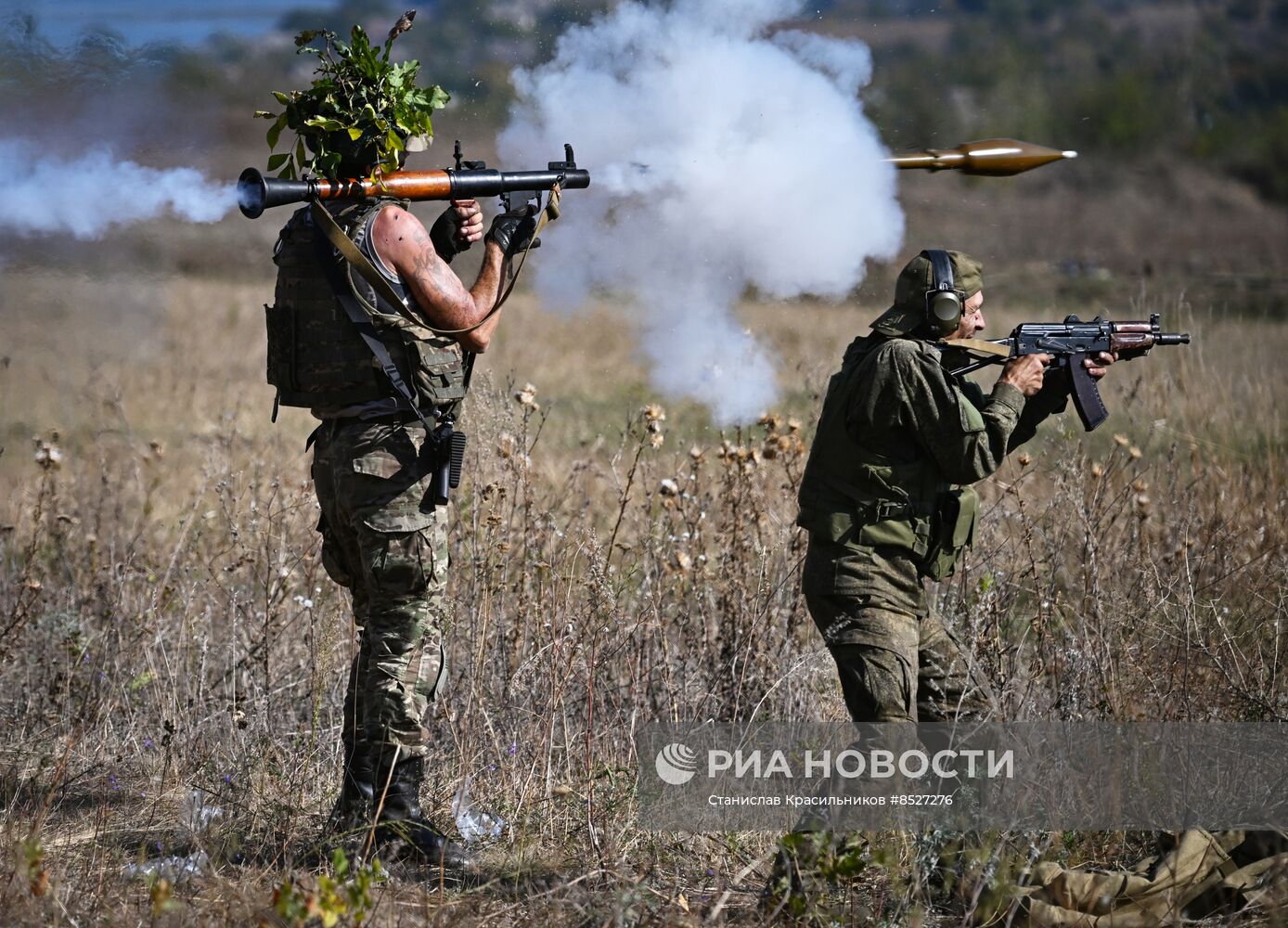 Подготовка бойцов разведывательно-десантно-штурмового батальона "Волки"