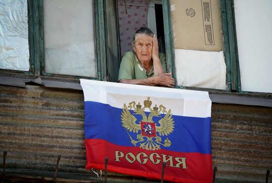 Подготовка к празднованию Дня воссоединения новых регионов с Россией в ДНР