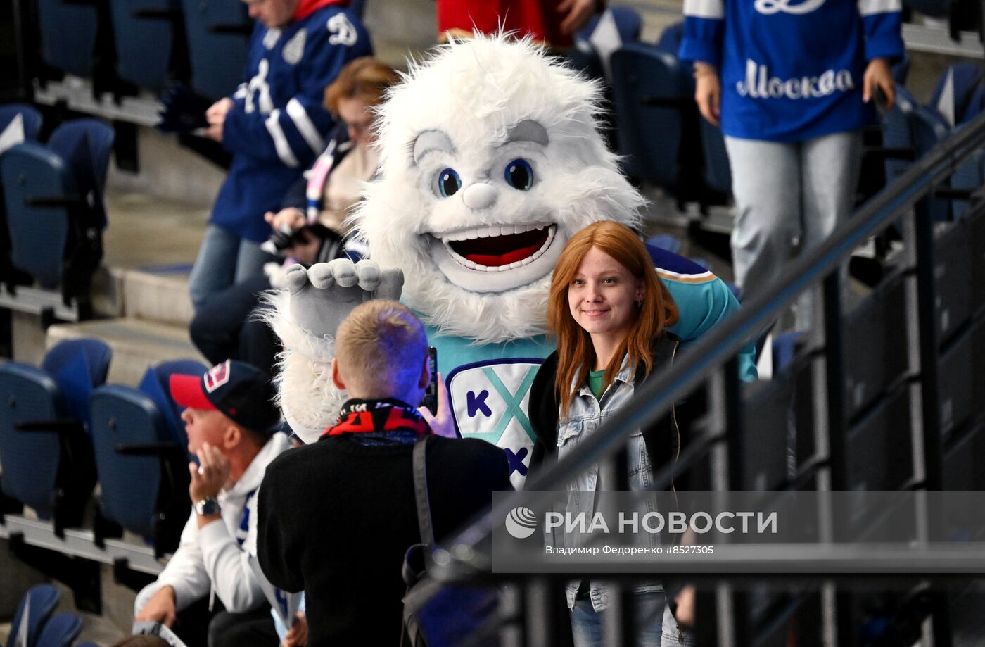 Хоккей. КХЛ. Матч "Динамо М" - "Авангард"