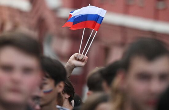 Праздничный концерт "Одна страна, одна семья, одна Россия!" на Красной площади